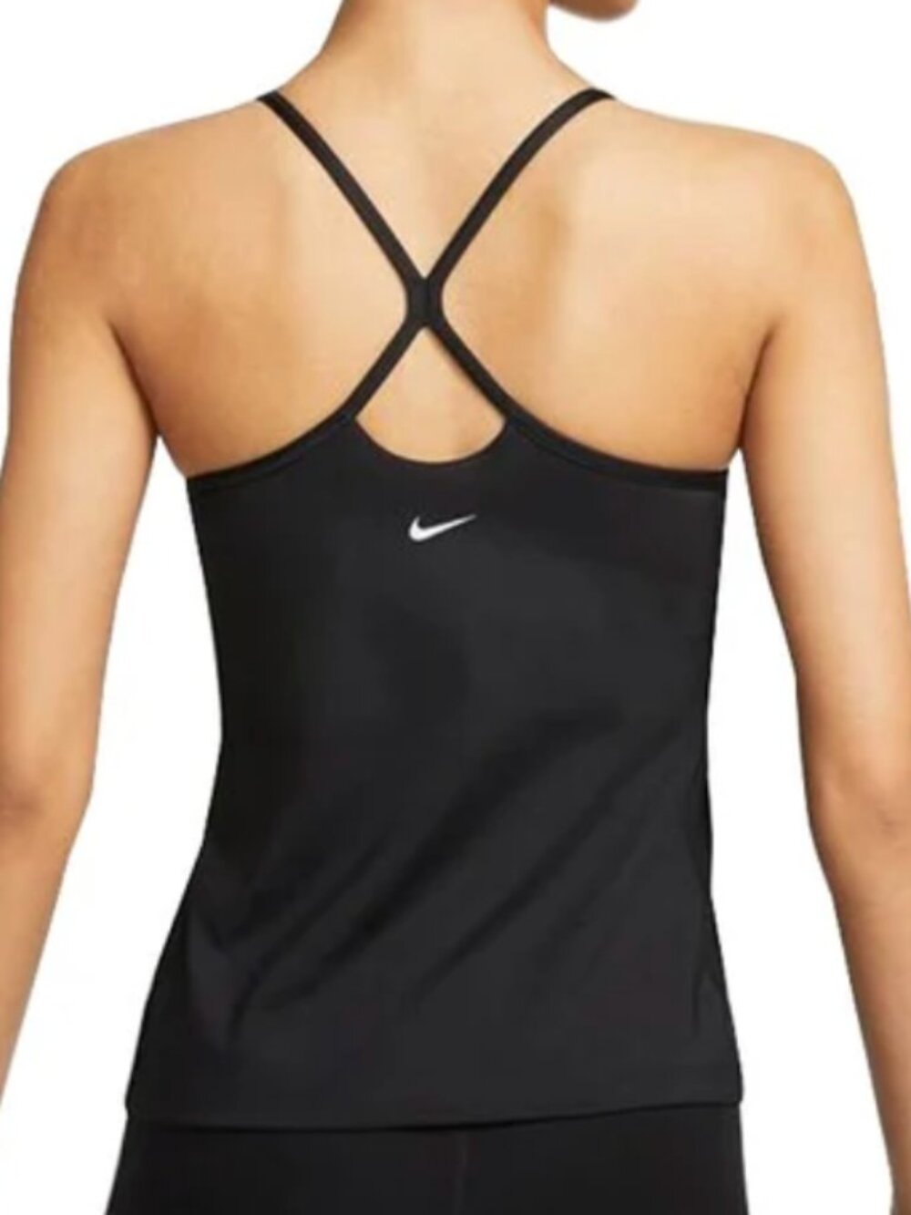 Nike Indy Dri-FIT Bra Tank Top DX0030-010 Black Women’s XXL 2XL NWT - Picture 2 of 4